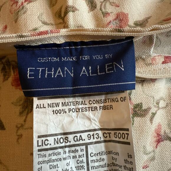 ETHAN ALLEN Pillow Sham Euro 24"x24" Custom Made NWT Home Decor Classic Cover - Picture 6 of 10